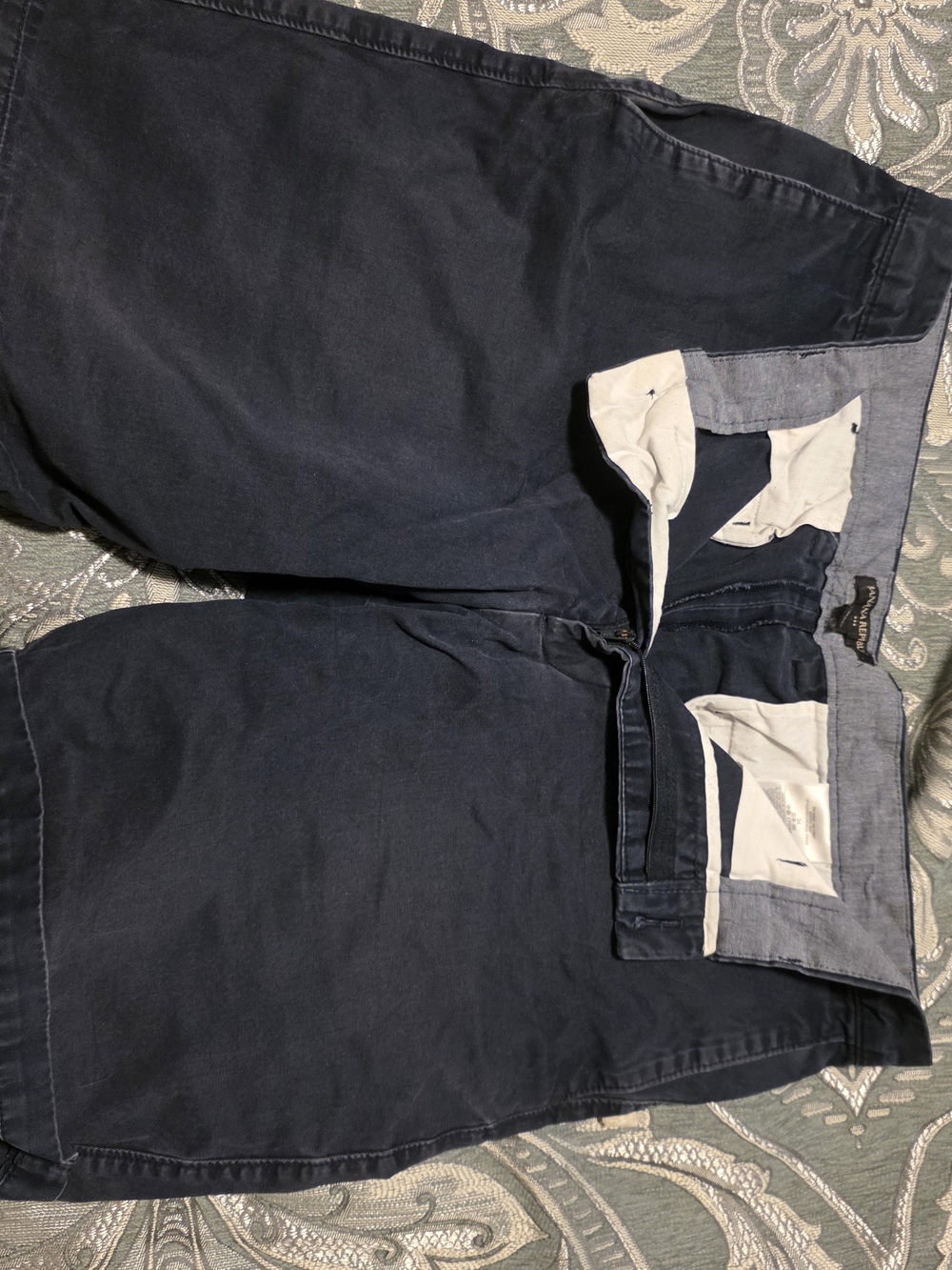 Banana Republic Navy Blue Men's Shorts- Size 34